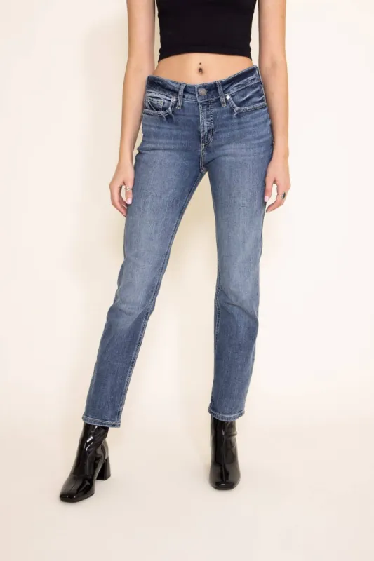 Silver Jeans Suki Straight Jeans for Women | L93413EKC288 sold by Glik’s