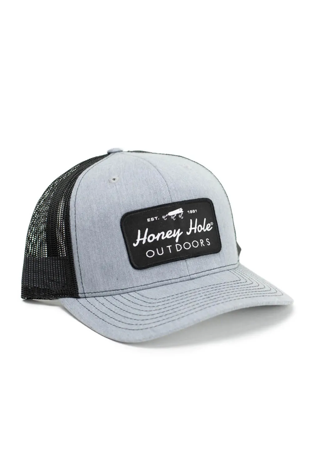Honey Hole OG Rec Trucker Hat for Men in Grey | SB-OGR-HGB sold by Glik’s product image thumbnail 2