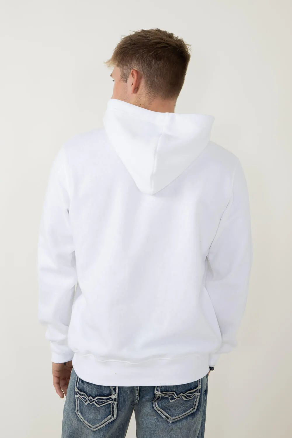 The North Face Half Dome Hoodie for Men in White | NF0A7UNL-LA9 sold by Glik’s product image thumbnail 3