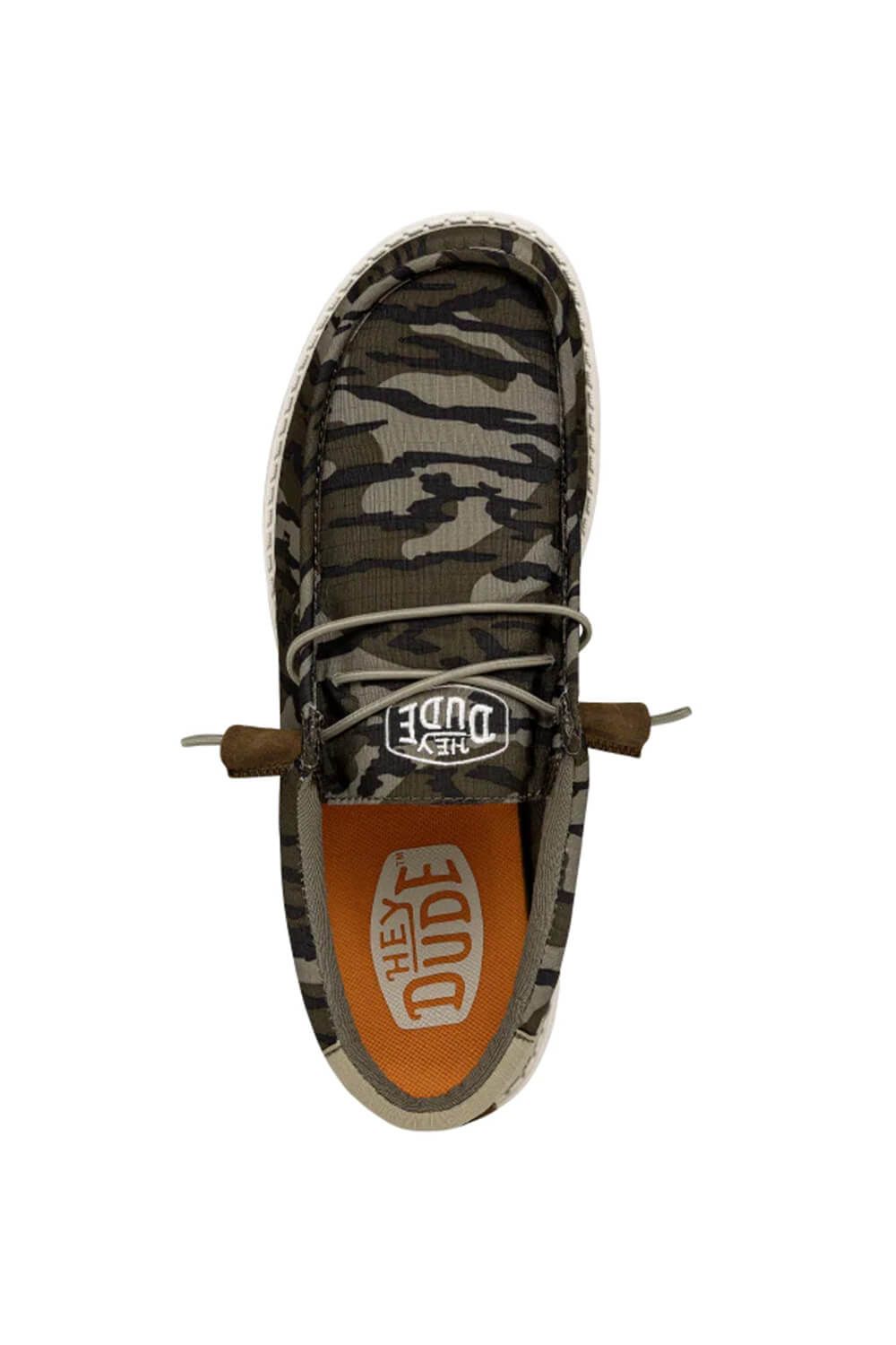 HEYDUDE Men’s Wally Mossy Oak Shoes in Bottomland | 40586-960 sold by Glik’s product image thumbnail 3