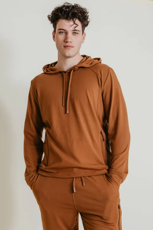 1897 Active Every Day Performance Hoodie for Men in Brown | MJ850-CARHARTTBROWN sold by Glik’s