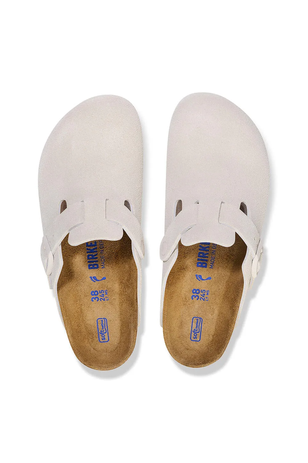 Birkenstock Boston Soft Footbed Clogs for Women in Antique White | 1027693 sold by Glik’s product image thumbnail 3