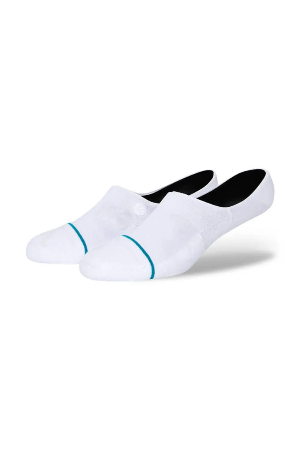 Stance Icon 3 Pack No Show Socks for Men in White | A145A23ICO-WHT sold by Glik’s product image thumbnail 2