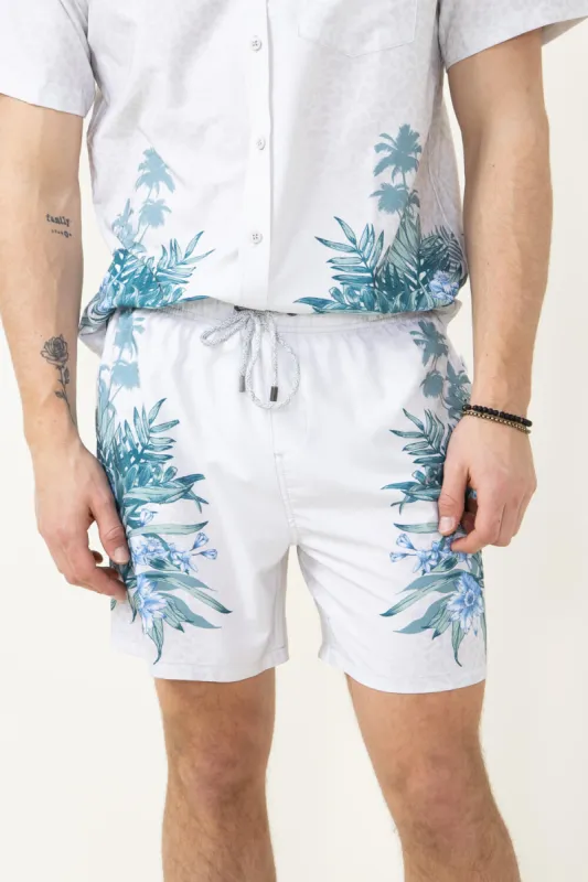 Vintage Summer 4 Way Stretch Volley Shorts for Men in Khaki | V70703-KHAKI sold by Glik’s