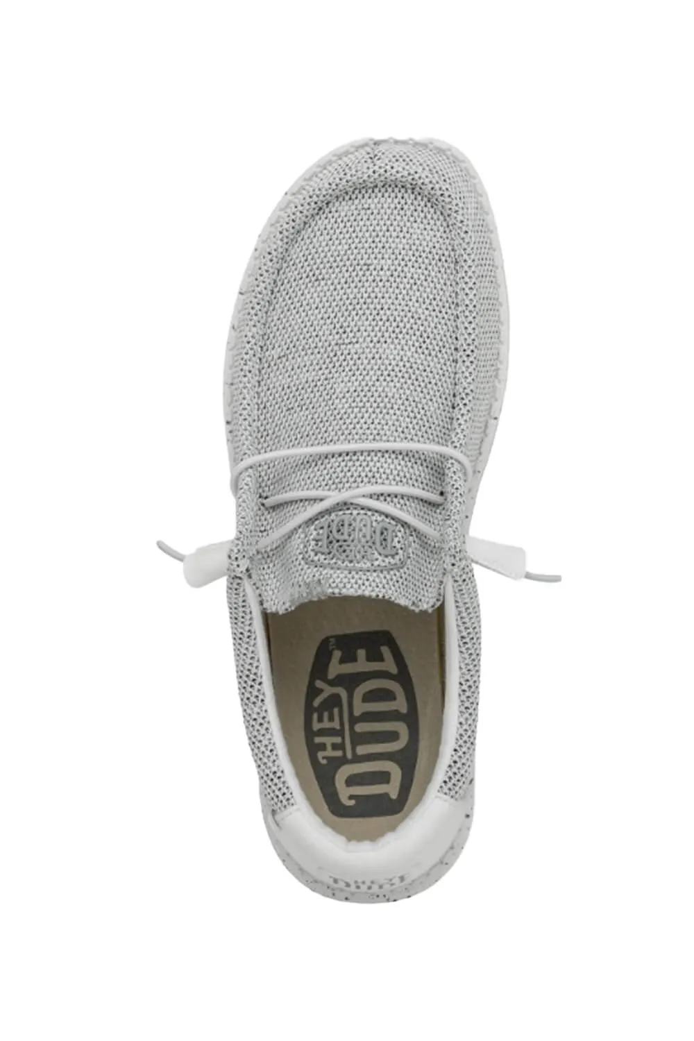 HEYDUDE Men’s Wally Sox Shoes in Stone White | 40019-1KA sold by Glik’s product image thumbnail 3