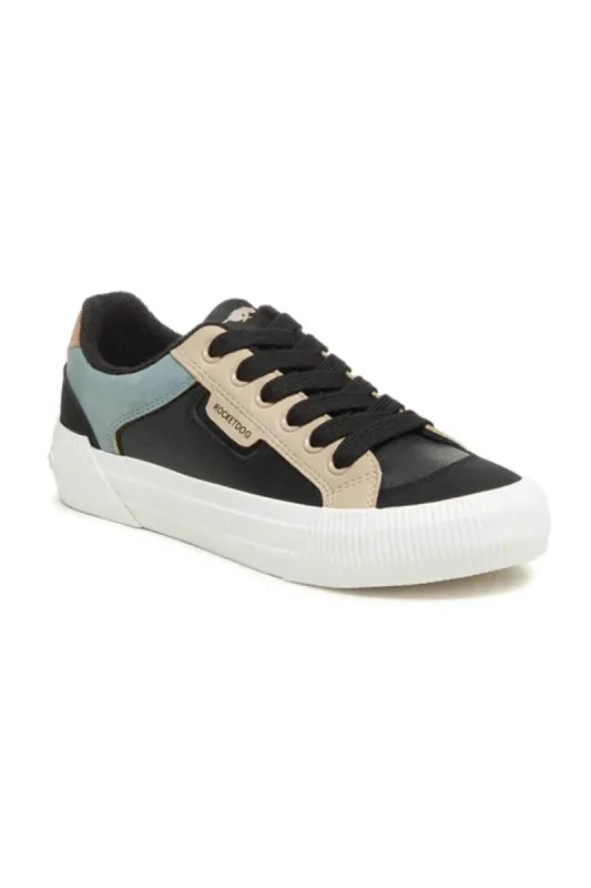 Rocket Dog Cheery Color Block Sneakers for Women in Combo Black | CHEERYBLOCKED-005 sold by Glik’s