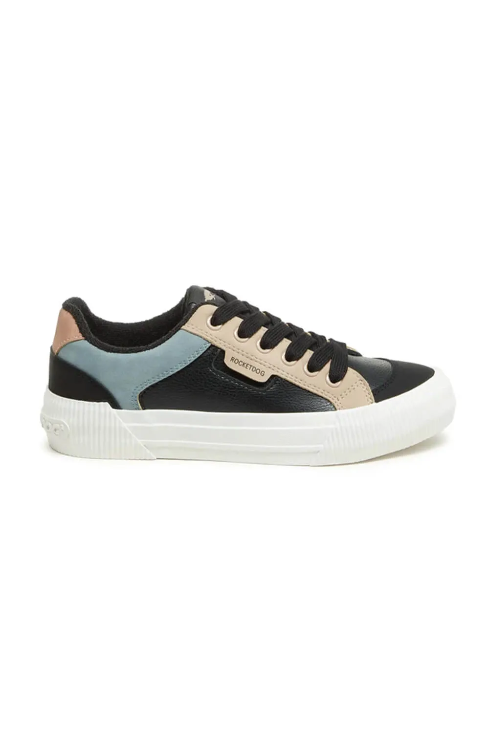 Rocket Dog Cheery Color Block Sneakers for Women in Combo Black | CHEERYBLOCKED-005 sold by Glik’s product image thumbnail 2