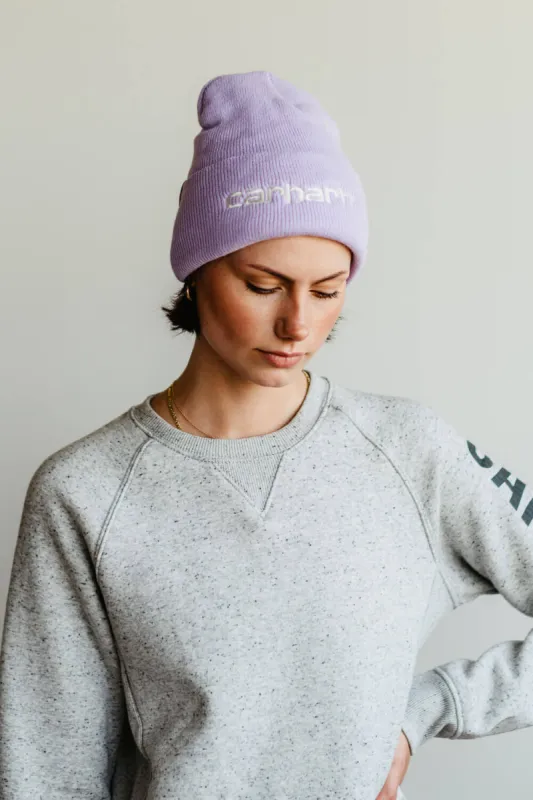 Carhartt Knit Cuff Beanie for Women in Purple | 104068-V60 sold by Glik’s