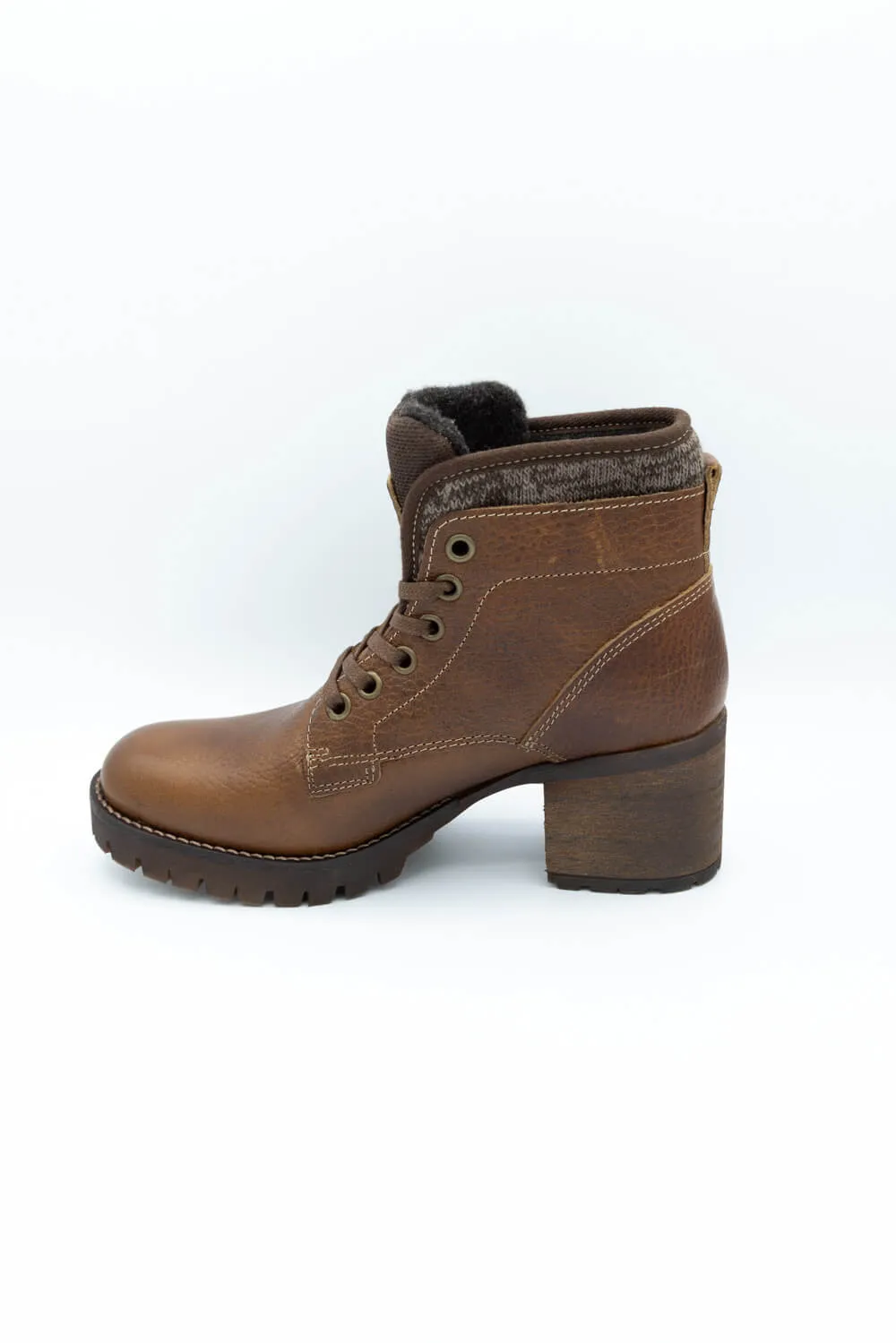 Bullboxer Ankle Lace Up Booties for Women in Cognac | 772-M5-6894A-COGNAC sold by Glik’s product image thumbnail 3