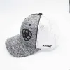 Ariat Offset Trucker Hat for Men in Heather Black | 1504901 sold by Glik’s