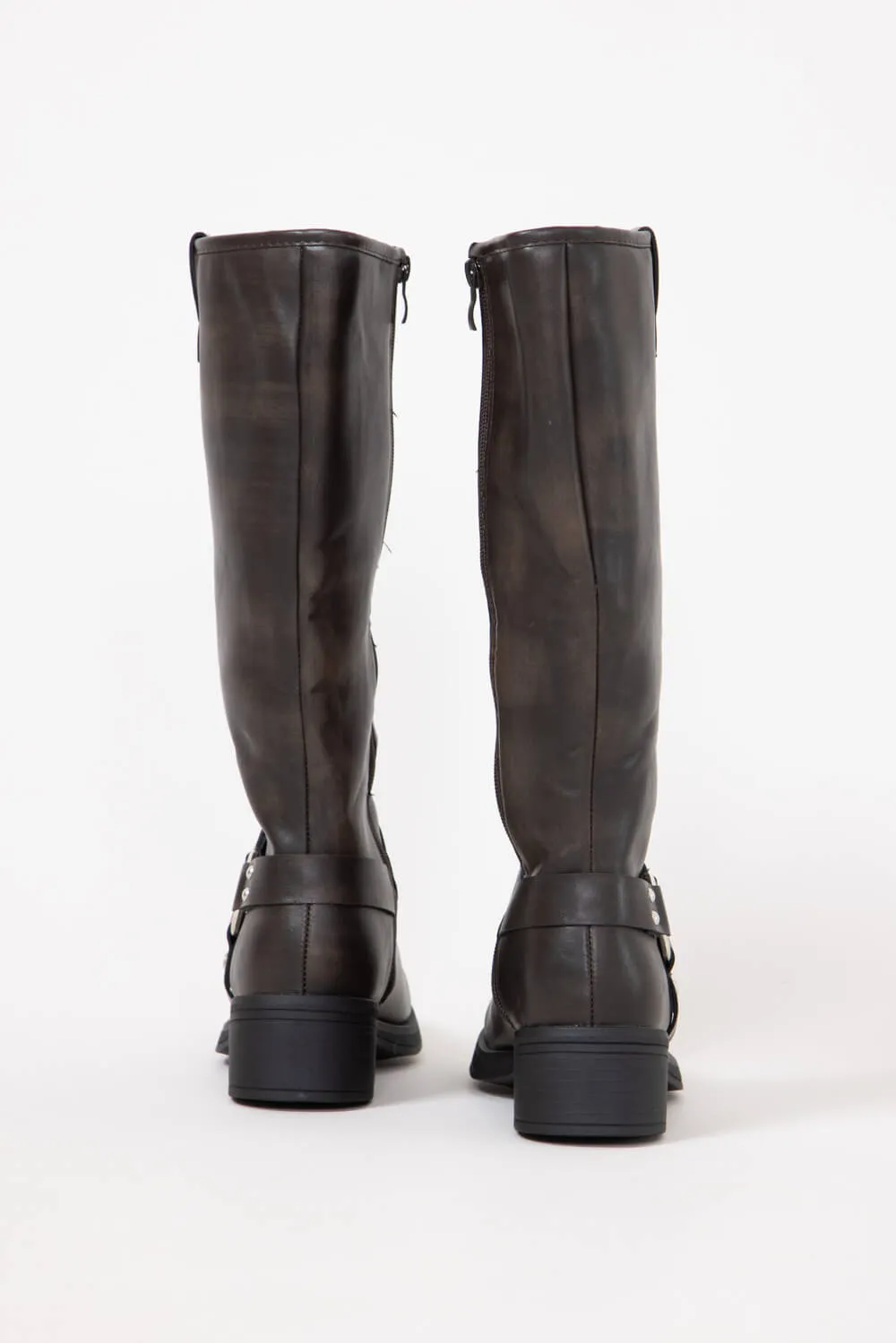 Top Moda Berline Tall Boots for Women in Brown/Grey | BERLINE-5 GREY sold by Glik’s product image thumbnail 4