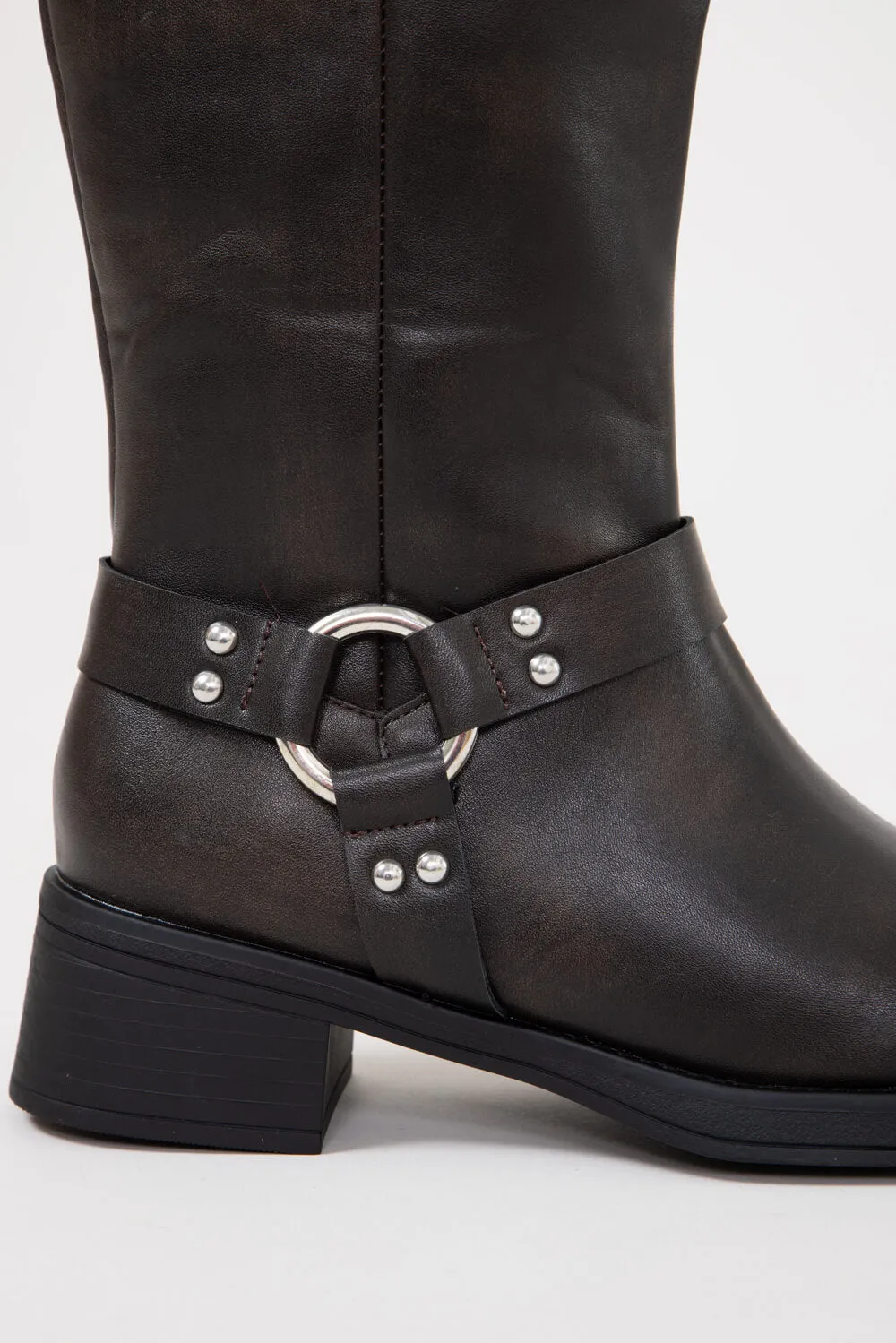 Top Moda Berline Tall Boots for Women in Brown/Grey | BERLINE-5 GREY sold by Glik’s product image thumbnail 2