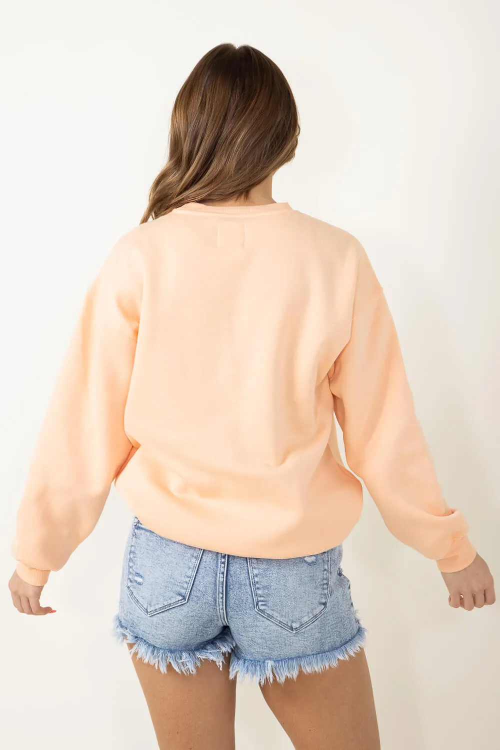 Billabong Chase The Sun Sweatshirt for Women in Orange | ABJSF00411-NEZ0 sold by Glik’s product image thumbnail 3