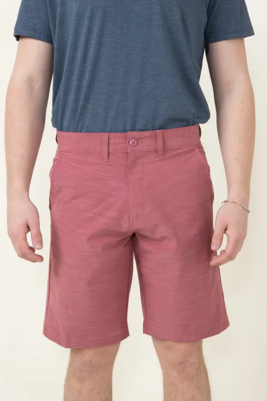 1897 Original Horizon Hybrid Shorts for Men in Red | XM9823GL-HRED sold by Glik’s