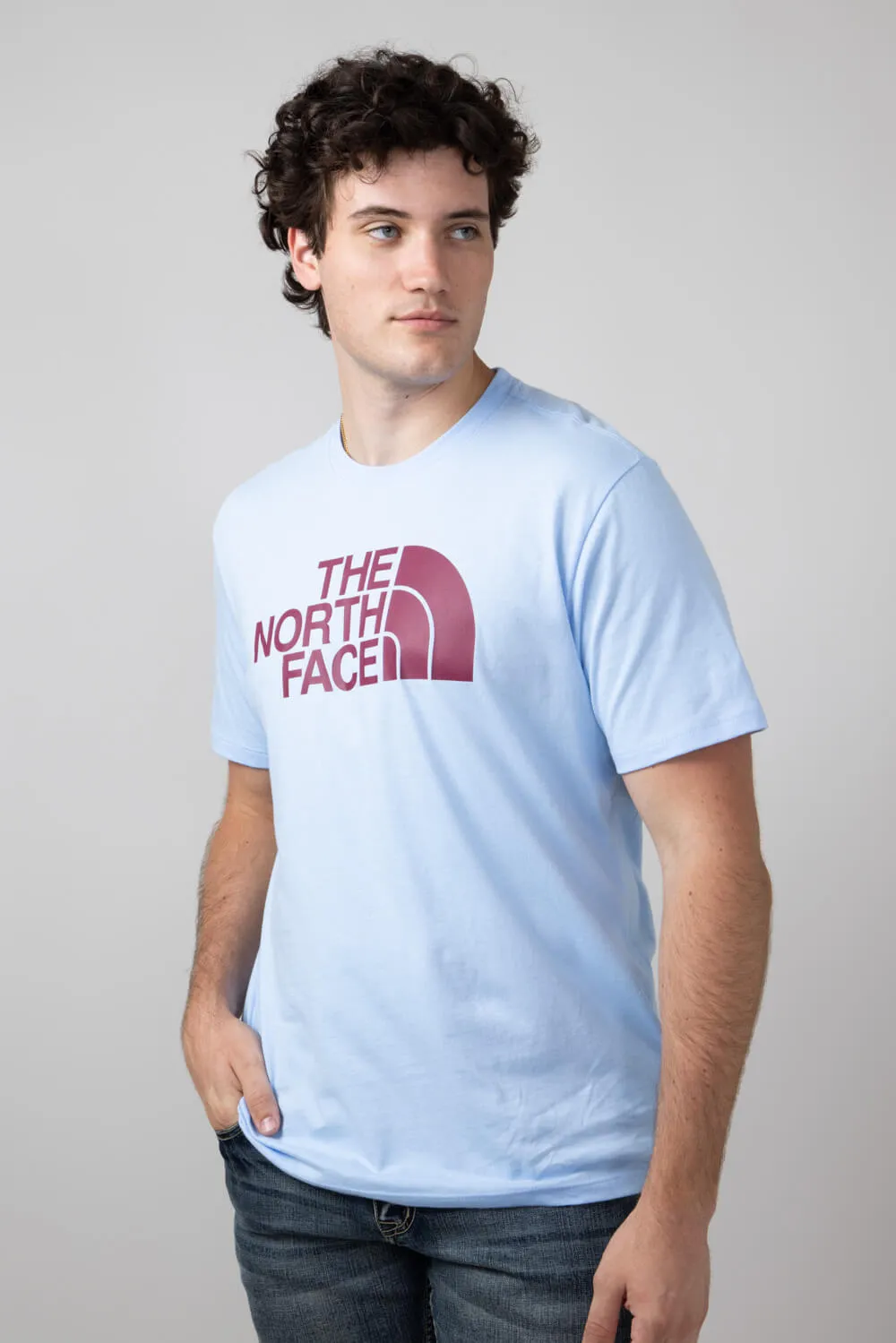 The North Face Half Dome T-Shirt for Men in Cornflower Blue | NF0A812M-1I5-BLU sold by Glik’s product image thumbnail 3