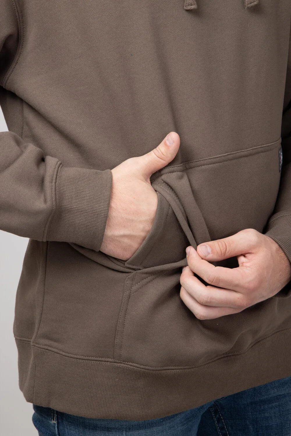 Ariat Rebar Graphic Hoodie for Men in Chocolate Chip | 10052867-CHOCLATECHIP sold by Glik’s product image thumbnail 3