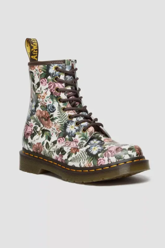 Dr. Martens 1460 English Garden Leather Boots for Women in Multi | 31689649 sold by Glik’s