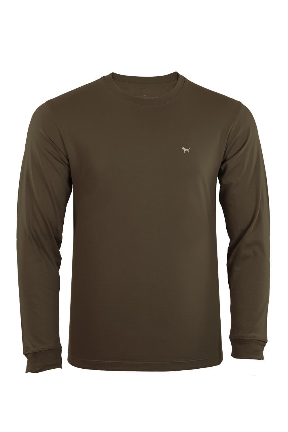 Simply Southern Long Sleeve Duck T-Shirt for Men in Green | ULS-DUCK-UMBER sold by Glik’s product image thumbnail 2