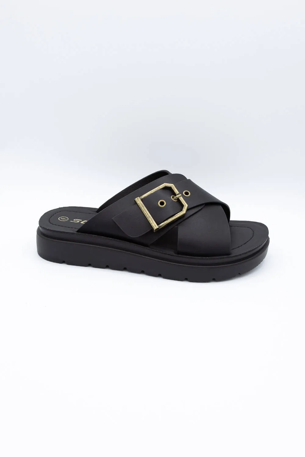 Soda Milli Buckle Sandals for Women in Black | MILLI-S BLACK sold by Glik’s product image thumbnail 2