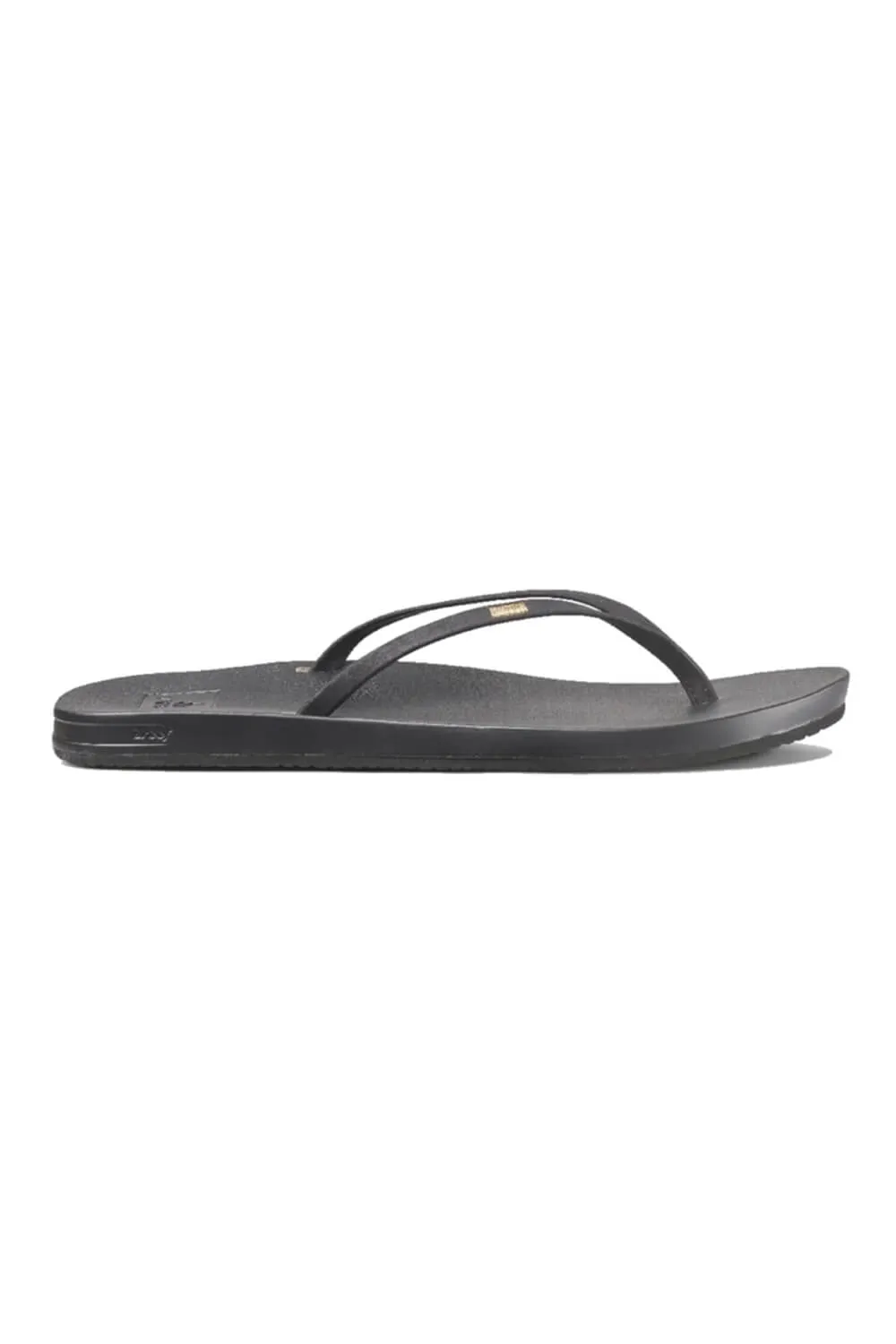Reef Cushion Slim Flip Flops for Women in Black | RF-0A39U6BLA sold by Glik’s product image thumbnail 3