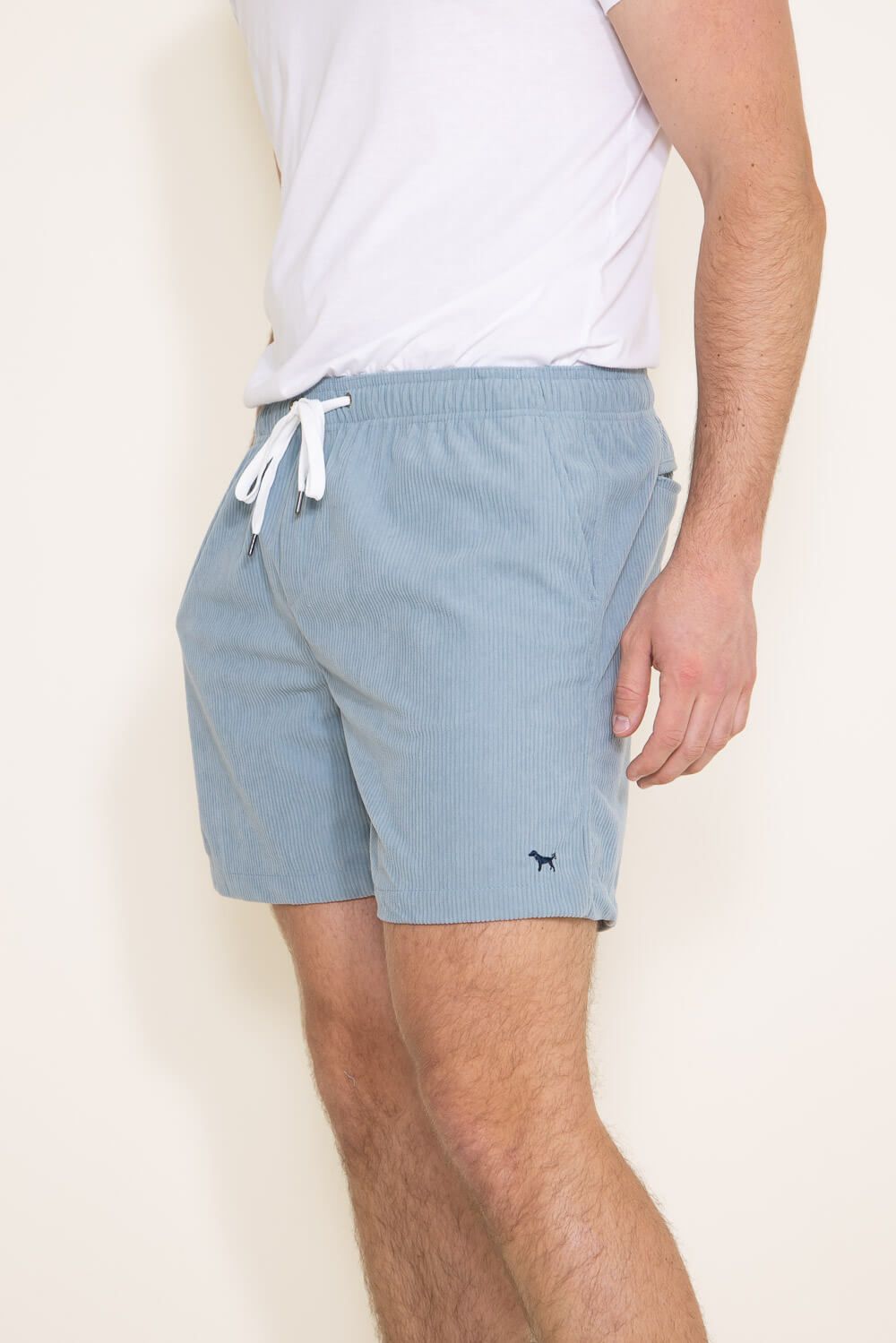 Simply Southern Corduroy Shorts for Men in Dusty Blue | PP-0123-MN-CORDSHORT-DUSTY sold by Glik’s product image thumbnail 3