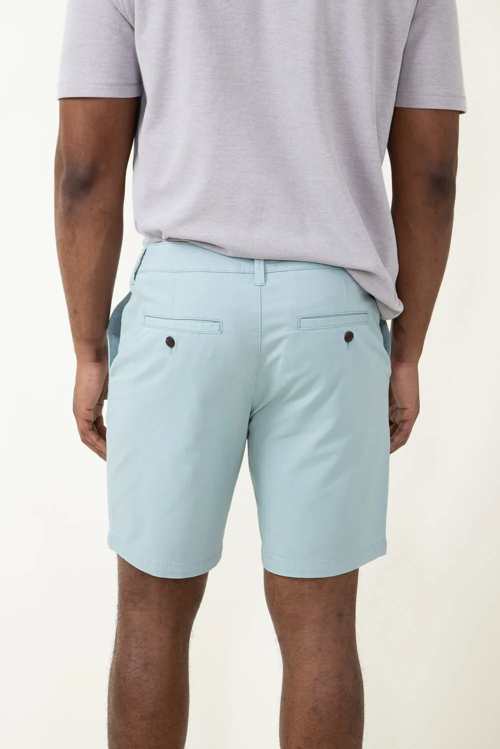 1897 Original 8" Wash Twill Shorts for Men in Malibu Blue | 4GLX1222-MALIBU BLUE sold by Glik’s product image thumbnail 3