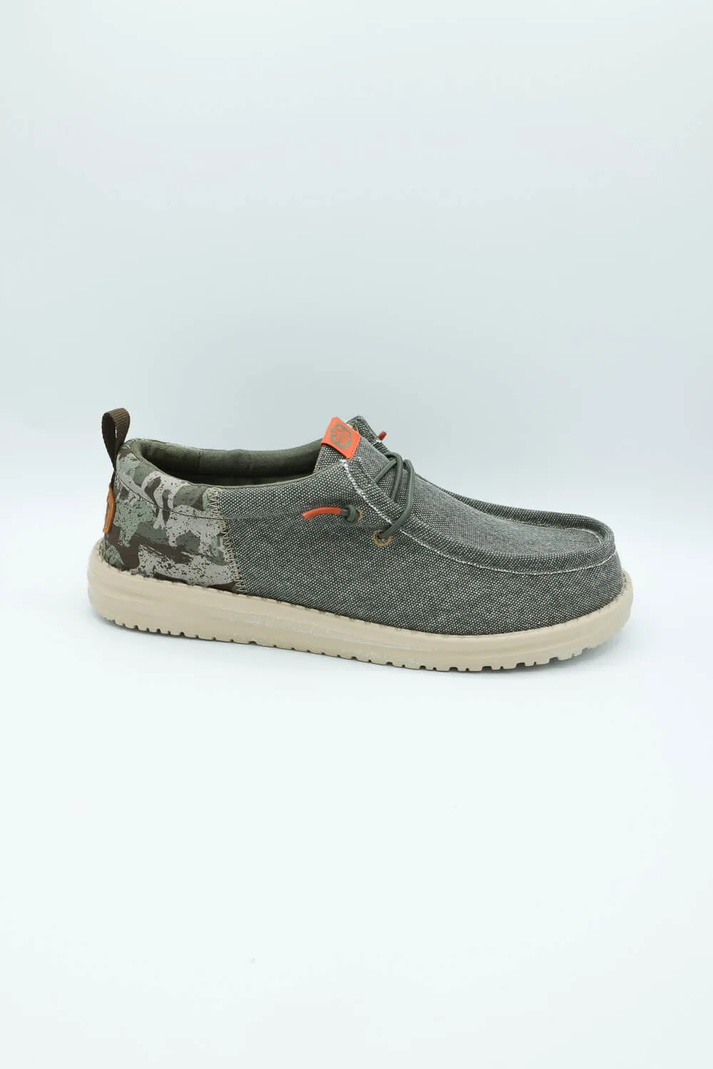HEYDUDE Men’s Wally Funk Hunt Camo Shoes in Olive | 42137-337 sold by Glik’s product image thumbnail 2