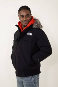 The North Face McMurdo Bomber Jacket for Men in Black | NF0A5GD9-JK3 sold by Glik’s