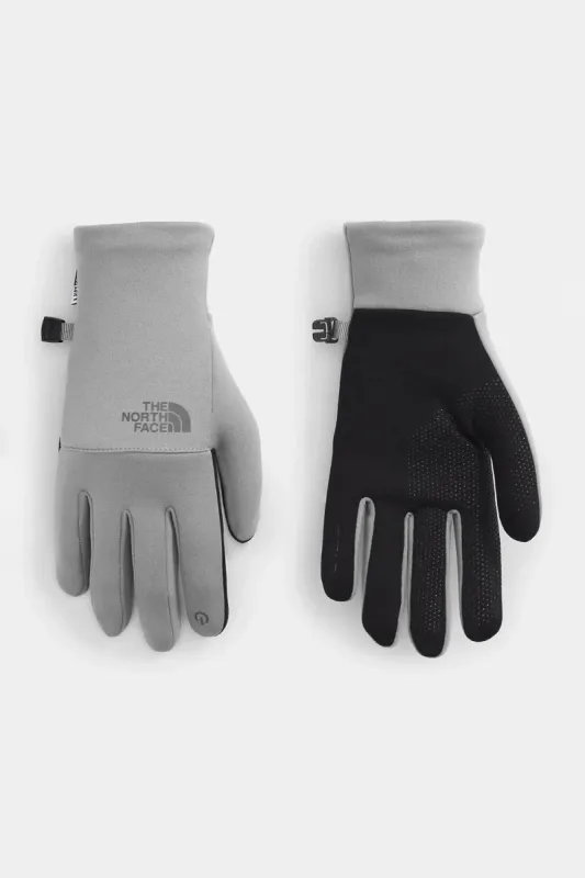 The North Face Etip Recycled Gloves for Women in Grey | NF0A4SHB-DYY sold by Glik’s