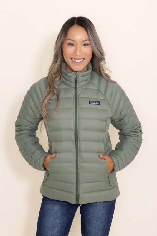 Patagonia Women’s Down Sweater Jacket in Green | 84684-HMKG sold by Glik’s