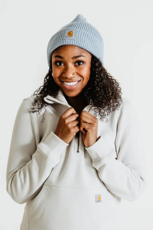 Carhartt Knit Cuffed Beanie for Women in Light Blue | 105560-HD4 sold by Glik’s