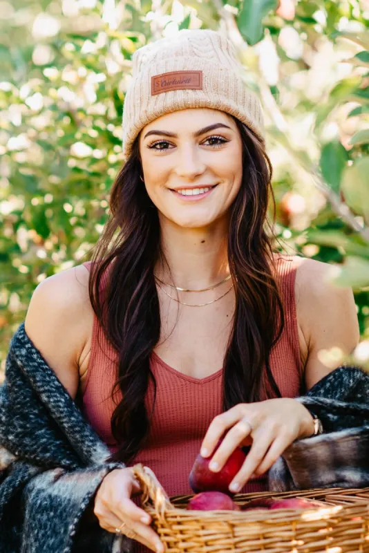 Carhartt Rib Knit Fisherman Beanie for Women in Brown | 105561-A10 sold by Glik’s