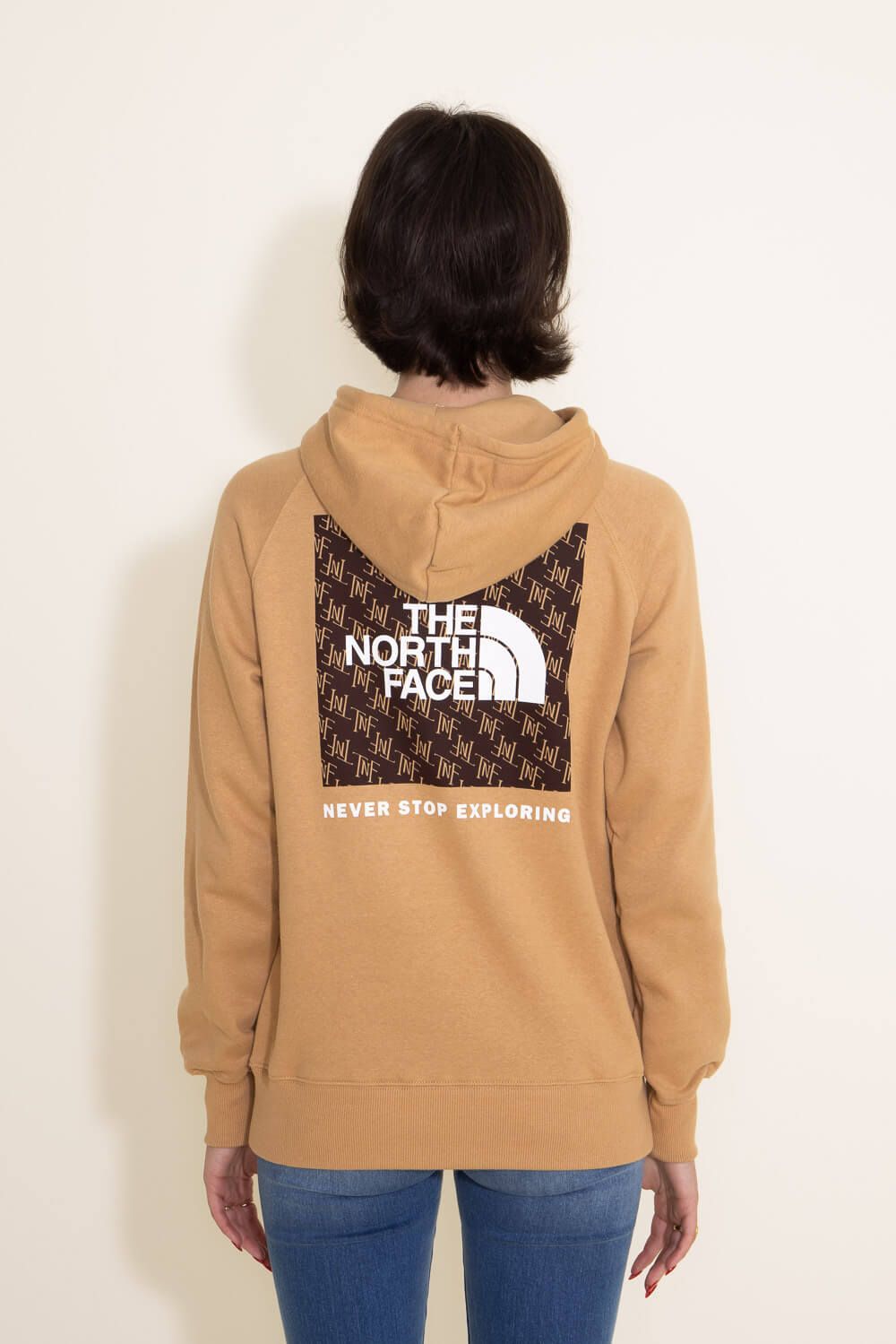 The North Face Box NSE Hoodie for Women in Brown | NF0A7UON-I0J sold by Glik’s product image thumbnail 3