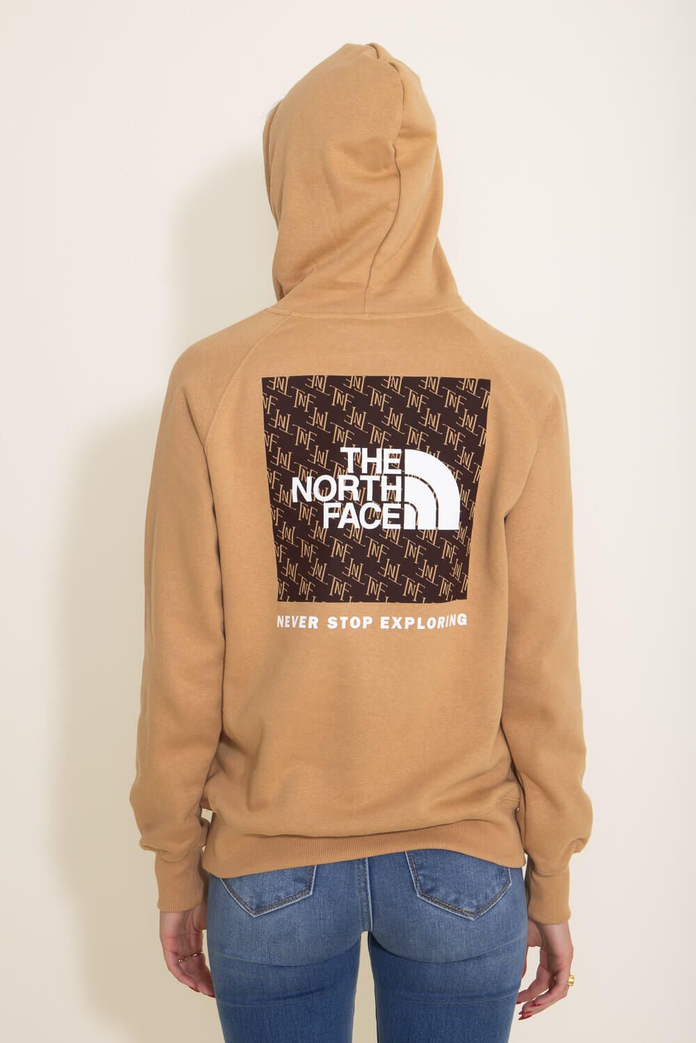 The North Face Box NSE Hoodie for Women in Brown | NF0A7UON-I0J sold by Glik’s