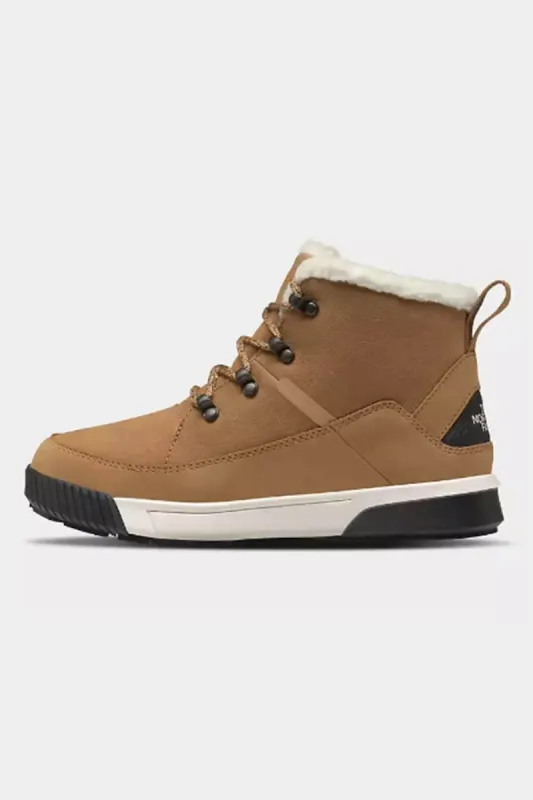 The North Face Sierra Lace Waterproof Mid Booties for Women in Brown | NF0A4T3X-KOM sold by Glik’s