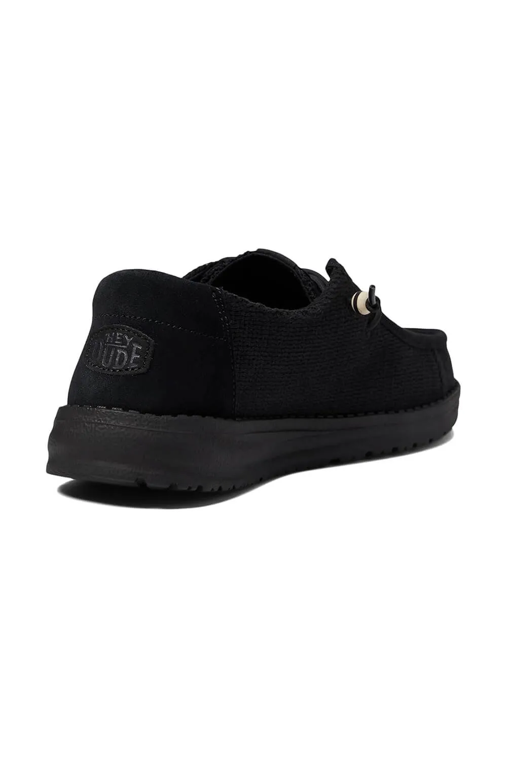 HEYDUDE Women’s Wendy Boho Crochet Shoes in Black | 41039-001 sold by Glik’s product image thumbnail 4