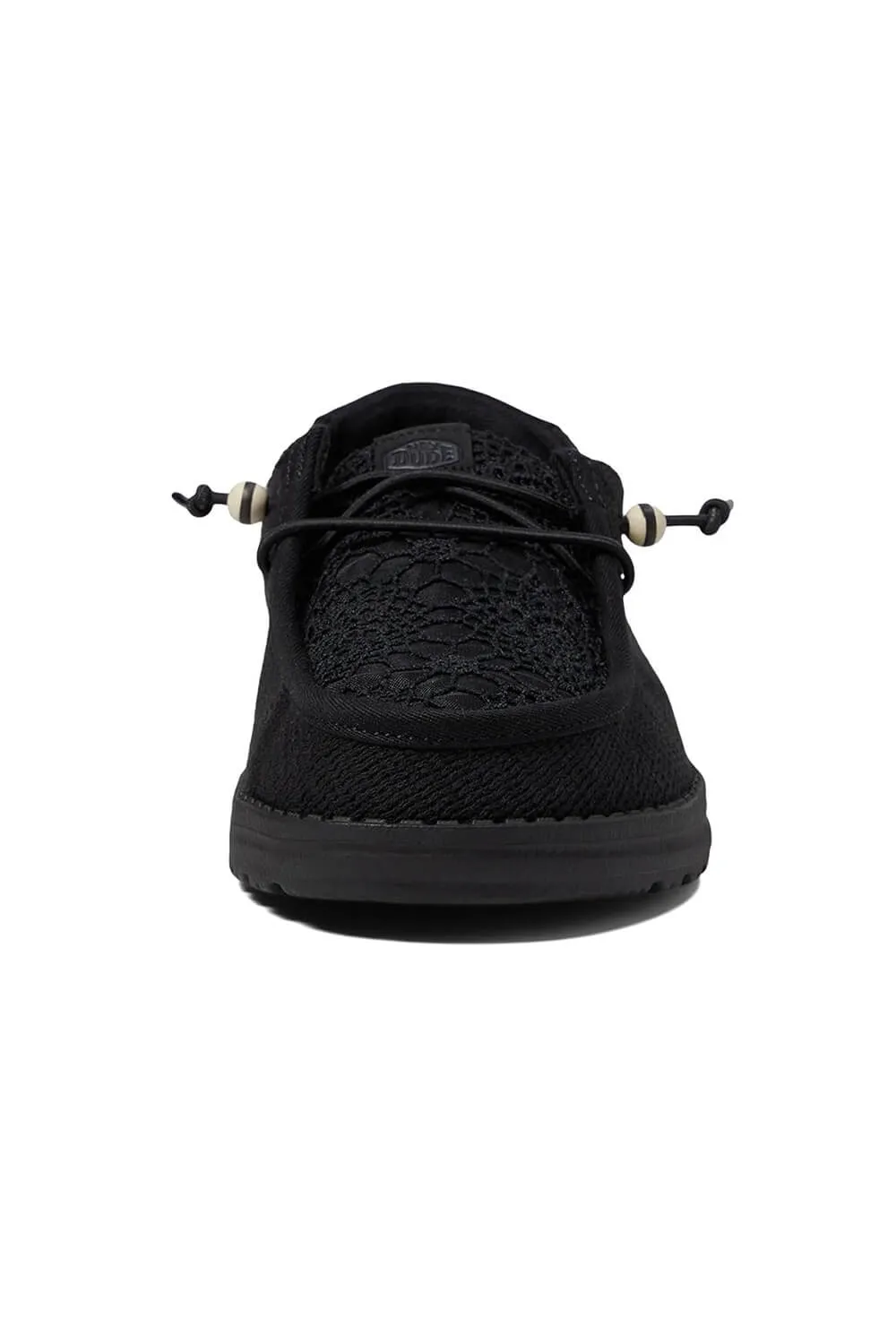 HEYDUDE Women’s Wendy Boho Crochet Shoes in Black | 41039-001 sold by Glik’s product image thumbnail 5