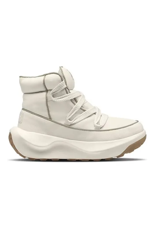 The North Face Halseigh Thermoball Lace Waterproof Booties for Women in Off White | NF0A817M-9X1 sold by Glik’s