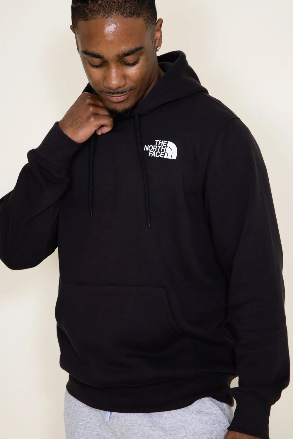 The North Face Box NSE Hoodie for Men in Black Ombre | NF0A7UNS-A68 sold by Glik’s product image thumbnail 3