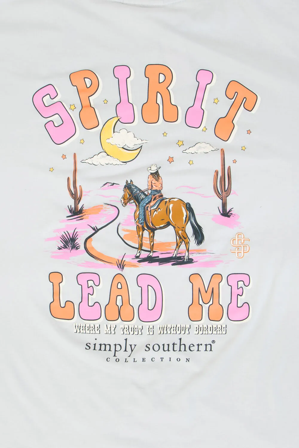 Simply Southern Plus Size Spirit Lead Me T-Shirt for Women in Grey | EXT-SS-SPIRIT-WHITEWATER sold by Glik’s product image thumbnail 2