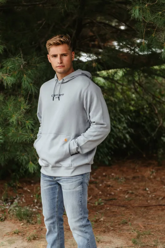 Carhartt Lightweight Hoodie for Men in Light Blue | 105569-HD4 sold by Glik’s