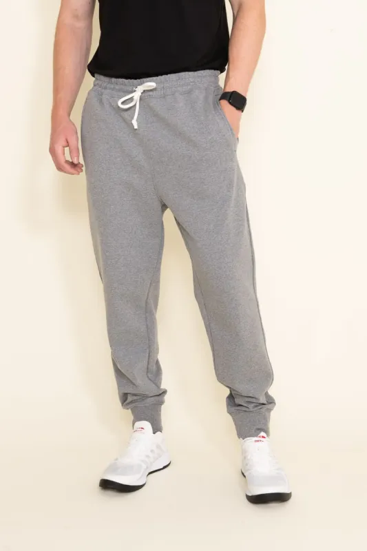The North Face Heritage Patch Joggers for Men in Grey | NF0A7WXI-DYY GREY sold by Glik’s