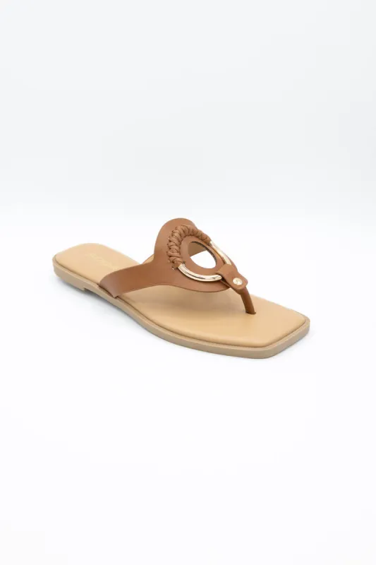 Soda Sedric Sandals for Women in Tan | SEDRIC-S WHITE made by Glik’s
