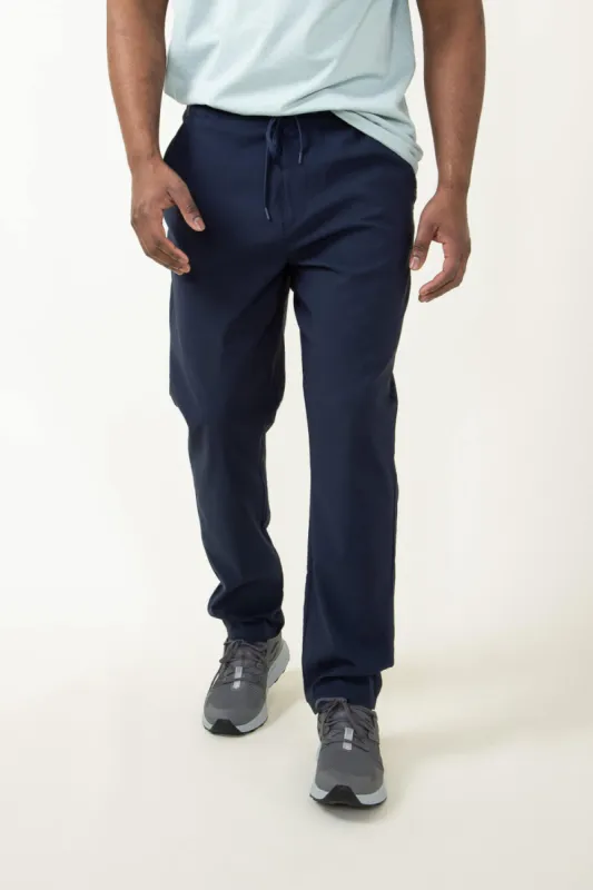 Copper & Oak Elastic File Tech Jogger Pants for Men in Blue | K4S4164-DKSAPPHIRE sold by Glik’s