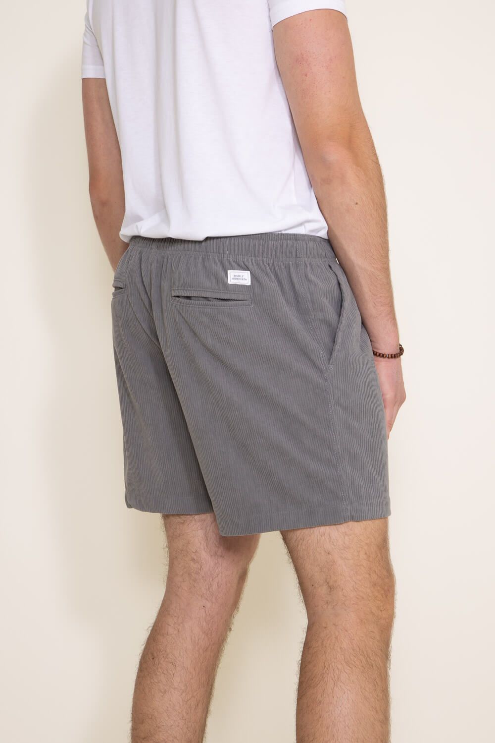 Simply Southern Corduroy Shorts for Men in Grey | PP-0123-MN-CORDSHORT-CLOUD sold by Glik’s product image thumbnail 4