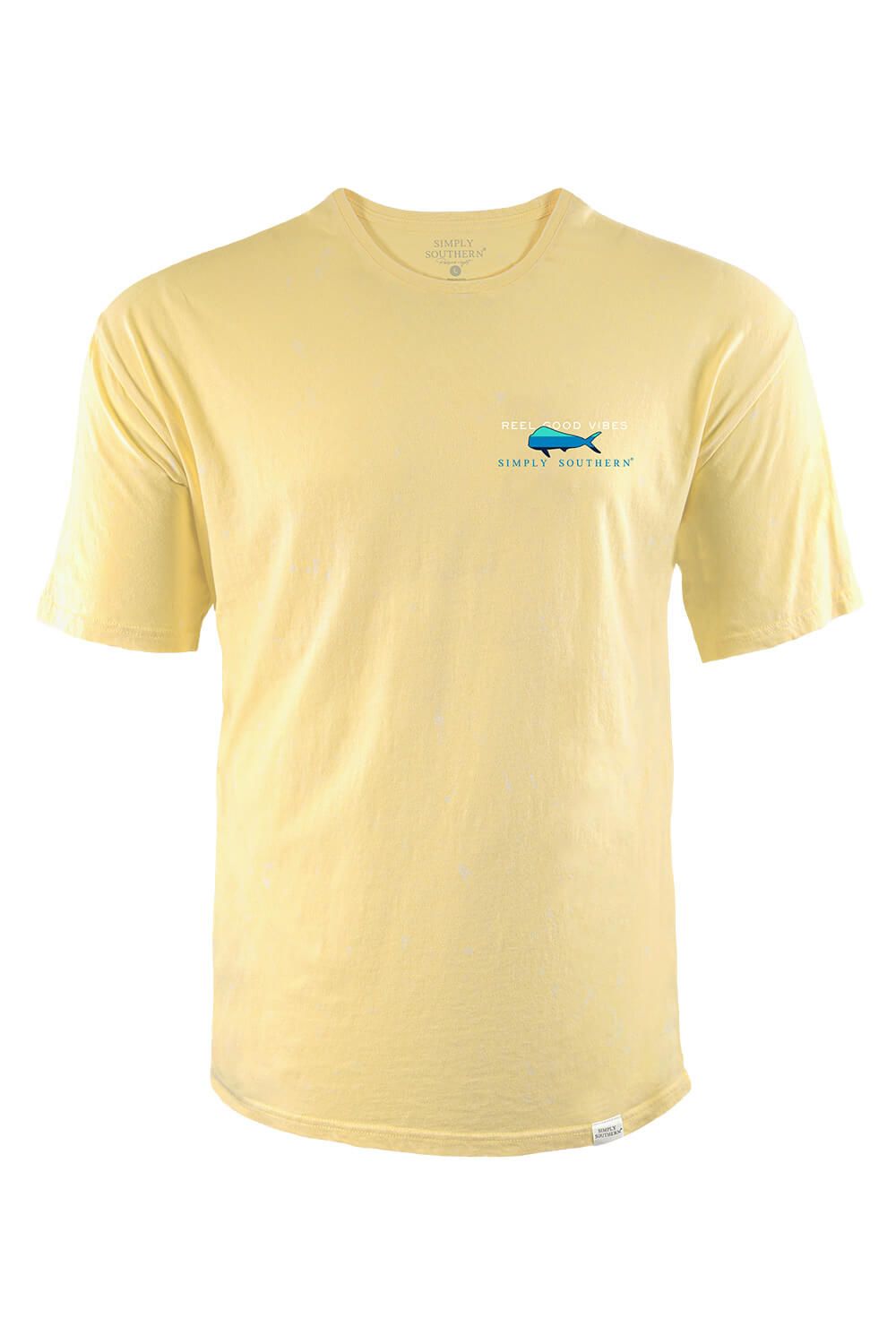 Simply Southern Mahi T-Shirt for Men in Yellow | SC-MN-SS-MAHI-SUN sold by Glik’s product image thumbnail 2