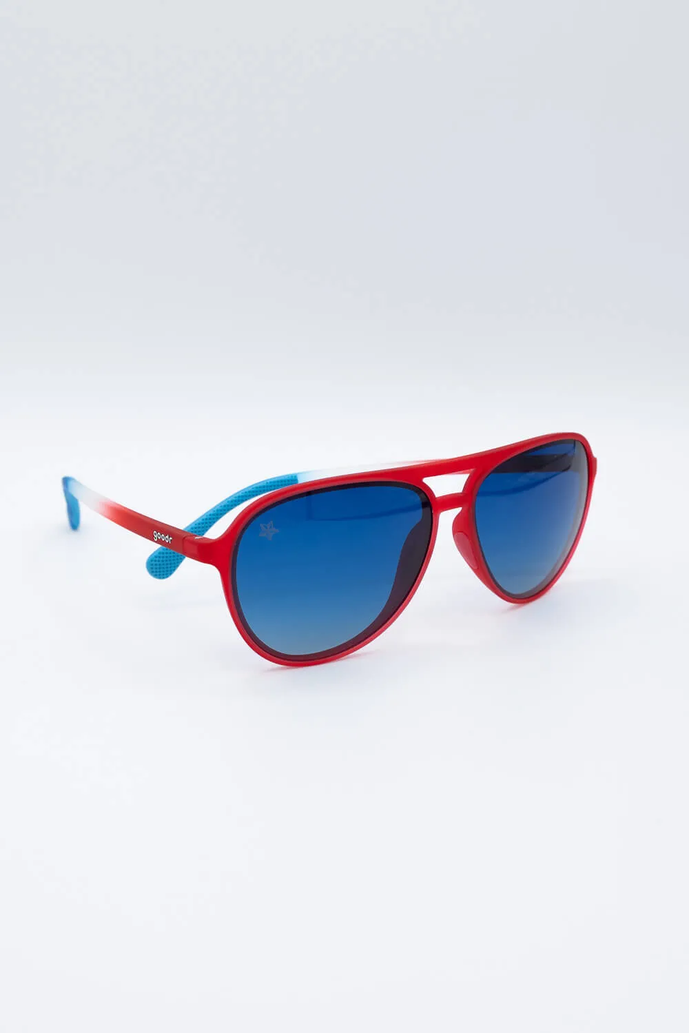 Goodr Bald Eagles BBQ Heist Sunglasses in Red | JULY-MACH-G sold by Glik’s product image thumbnail 2