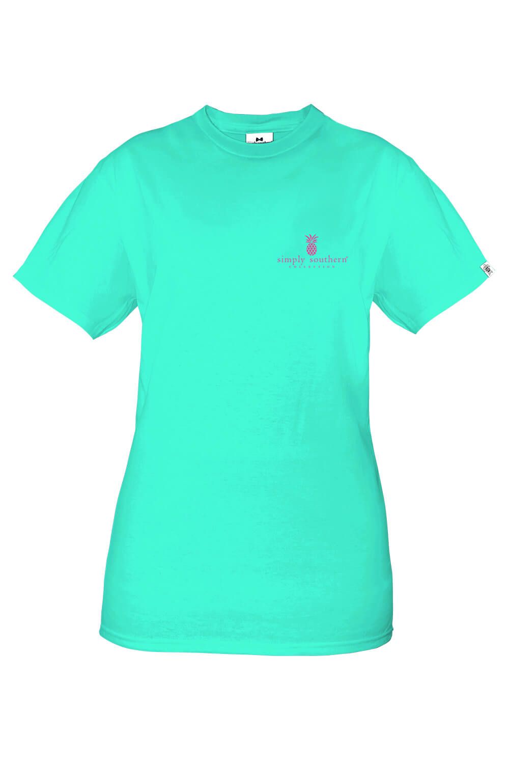 Simply Southern Plus Size Keeping It Cool T-Shirt for Women in Shore Green | EXT-SS-COOL-SHORE sold by Glik’s product image thumbnail 2
