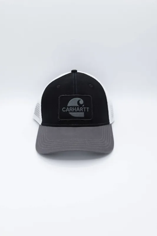 Carhartt Crafted Patch Trucker Hat in Black | 105692-N04 sold by Glik’s