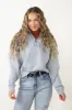 Quarter Zip Fleece Pullover for Women in Heather Grey | DZ24C311-HEATHERGREY sold by Glik’s
